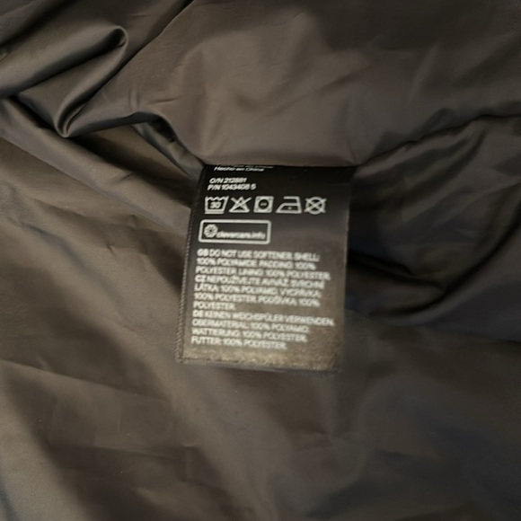 NWT H&M Mens Windproof Jacket,Black Size L - Picture 5 of 5